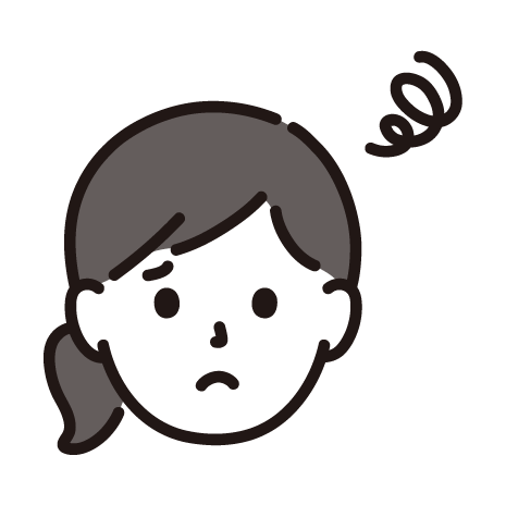 不安なお母さん